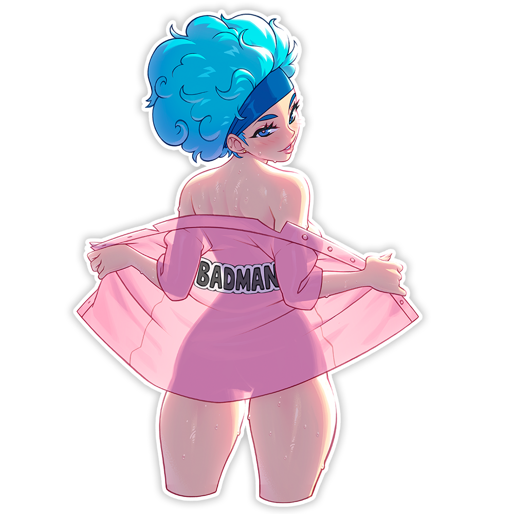 BADMAN BULMA STICKER [LIMITED EDITION] – ShibeInk