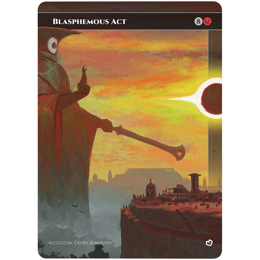 BLASPHEMOUS ACT