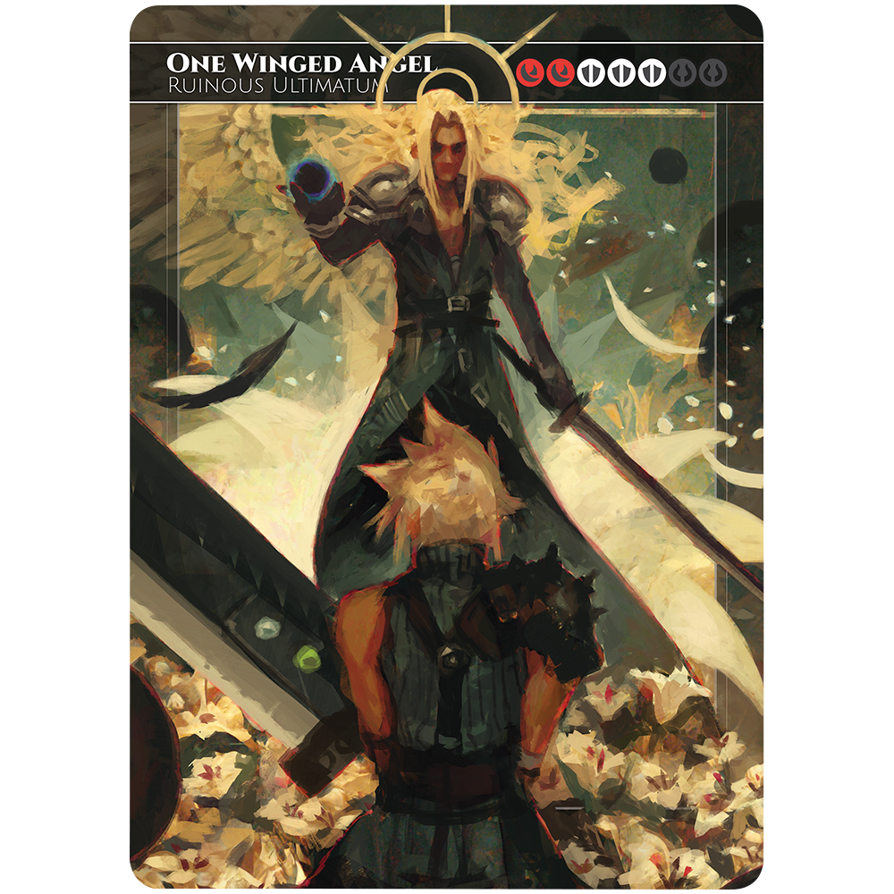 ONE WINGED ANGEL | FOIL CARD – ShibeInk