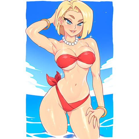 ANDROID 18 PRINT