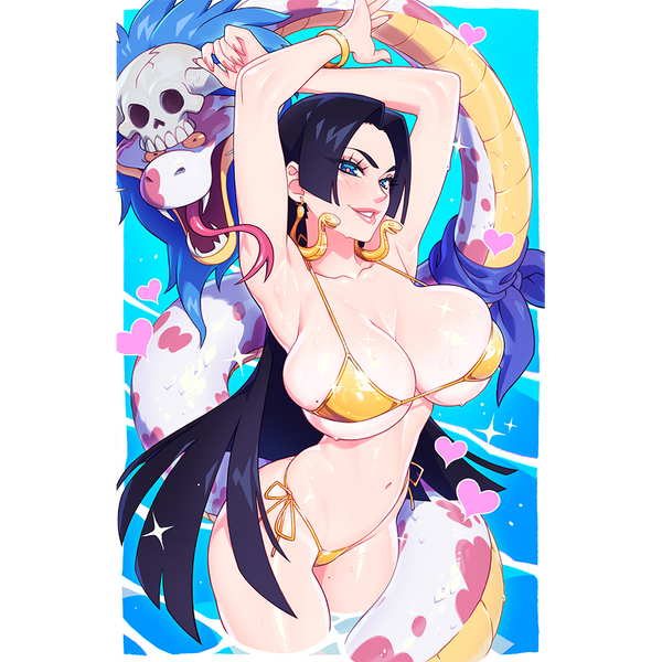 BIKINI BOA PRINT [B GRADE]