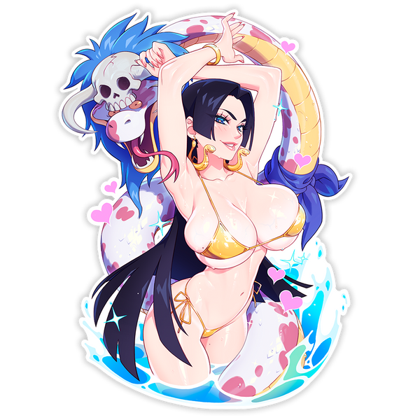 BIKINI BOA STICKER [B GRADE]