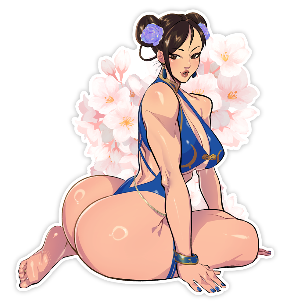 BLOSSOMING CHUN-LI THICC STICKER [LIMITED EDITION]