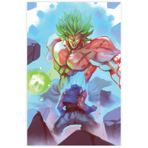 BROLY PRINT [DAMAGED]