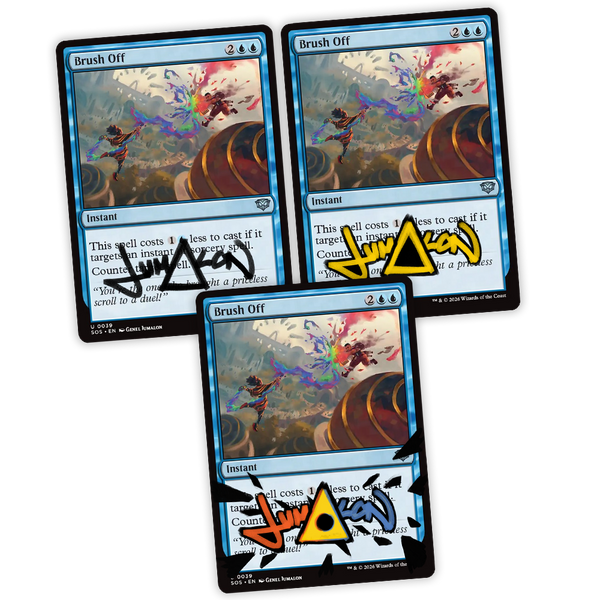 BRUSH OFF MTG SIGNATURES