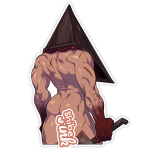 BLOODY PYRAMID HEAD STICKER