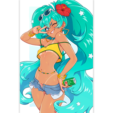 SUMMER MIKU PRINT