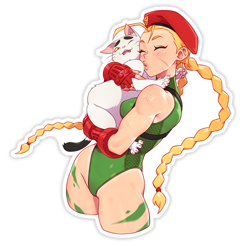 CATTY CAMMY THICC STICKER (PREORDER)