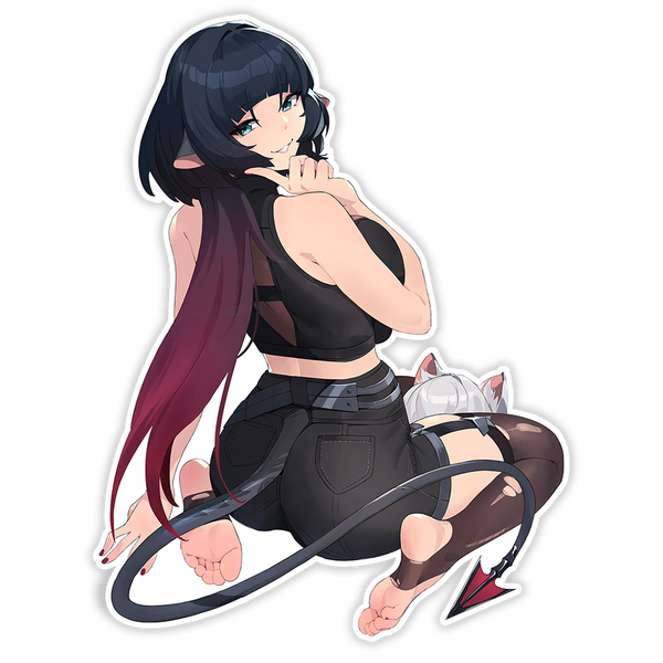 CHEEKY JANE DOE STICKER [B GRADE]