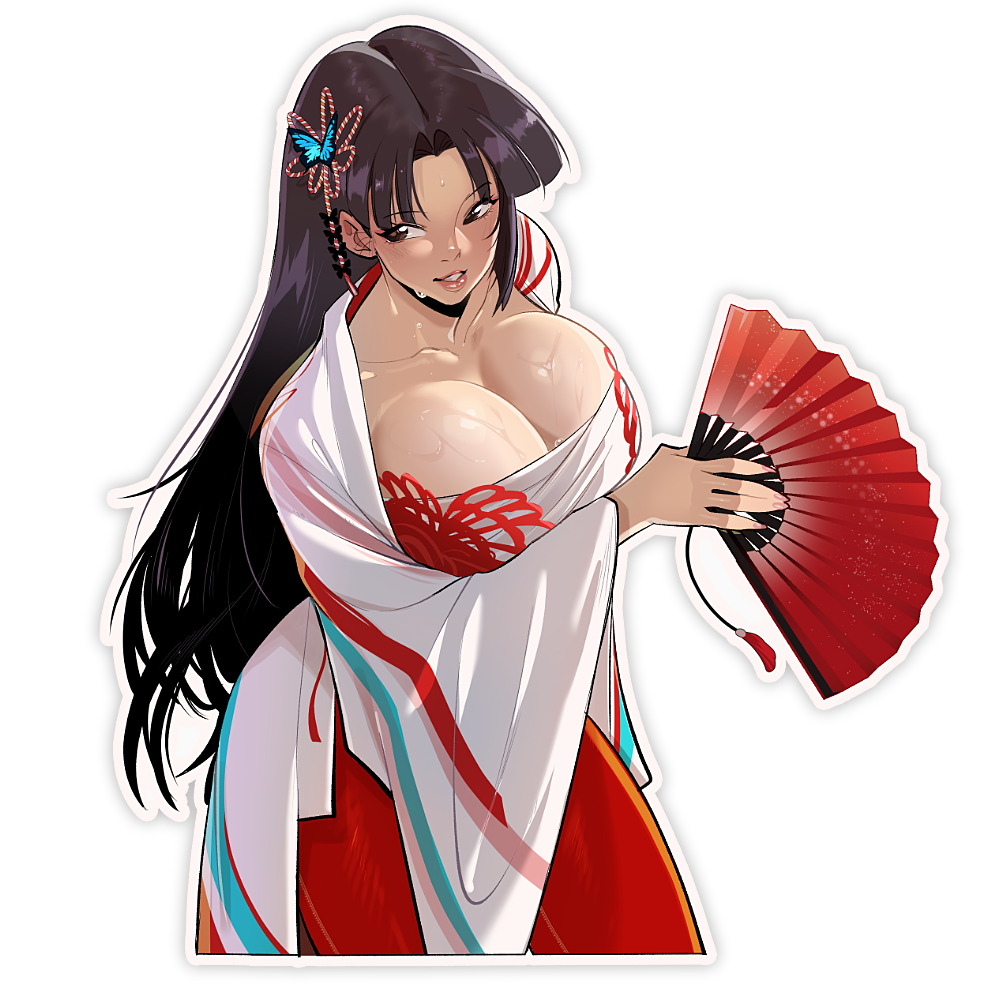 CRIMSON MAI THICC STICKER