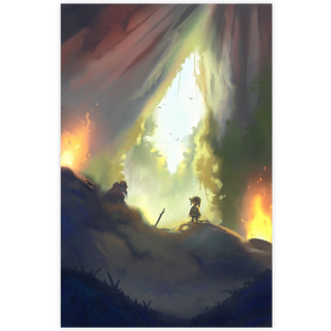 ITS DANGEROUS TO GO ALONE! PRINT [DAMAGED]