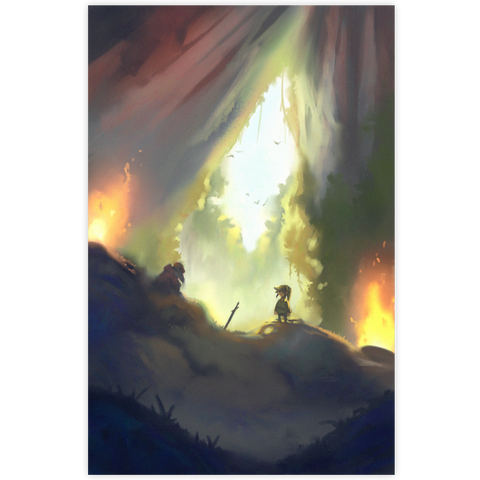 ITS DANGEROUS TO GO ALONE! PRINT [DAMAGED]