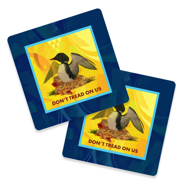 DON'T TREAD ON US STICKER (SET OF 2)