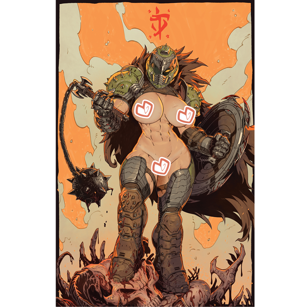 DOOM SLAYER PRINT [LIMITED EDITION]