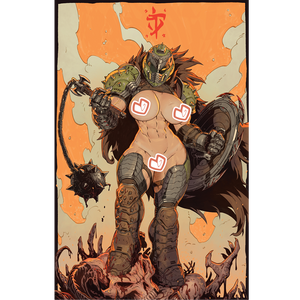 DOOM SLAYER PRINT [LIMITED EDITION]