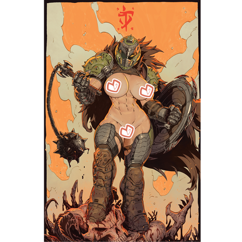 DOOM SLAYER PRINT [LIMITED EDITION]