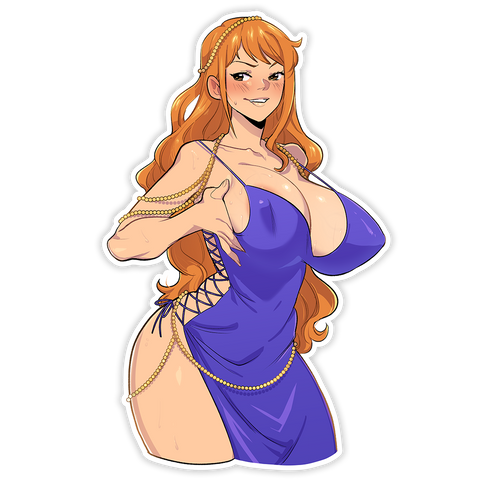 DRESSED NAMI STICKER