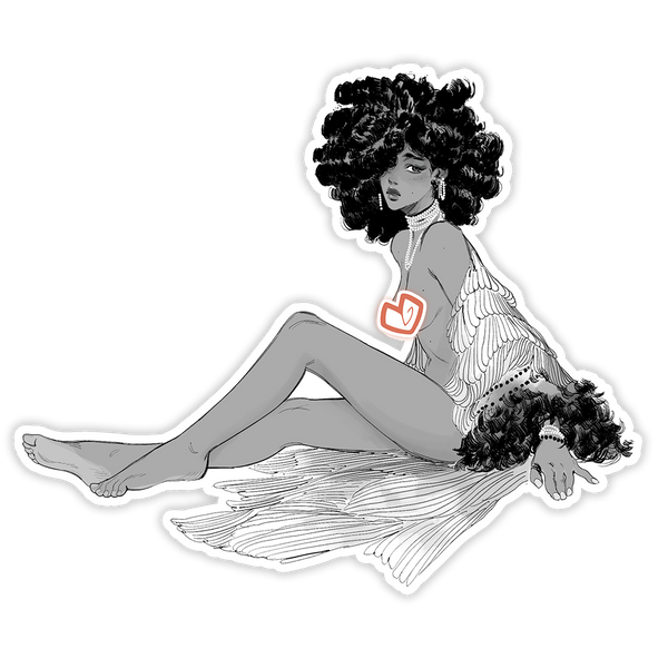 ELEGANCE THICC STICKER [B GRADE]