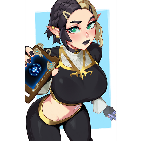 GOTH PRINCESS PRINT [B GRADE]