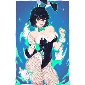 FUBUKI BUNNY PRINT