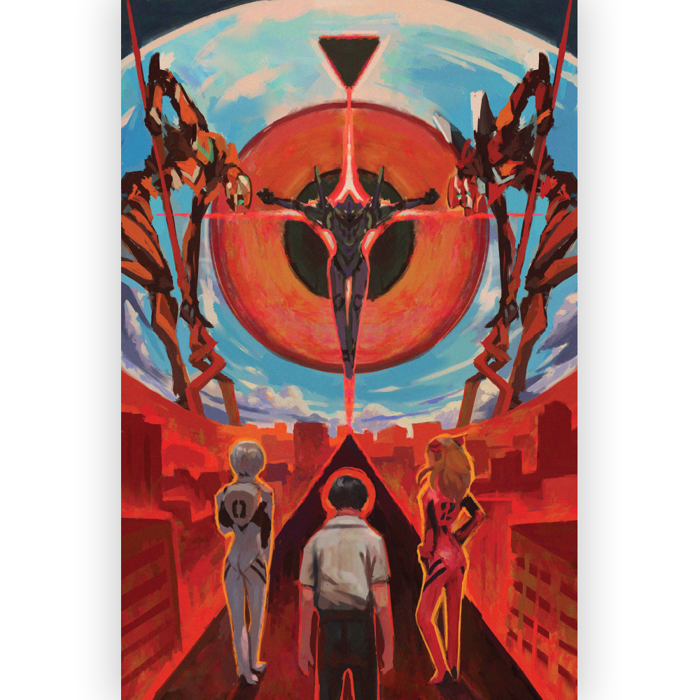 CRUEL ANGEL THESIS PRINT [DAMAGED]