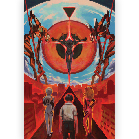 CRUEL ANGEL THESIS PRINT [DAMAGED]