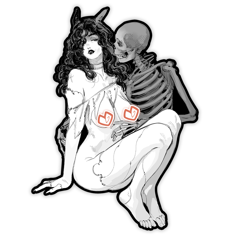 TEMPTATION STICKER | GLOW IN THE DARK [LIMITED EDITION]