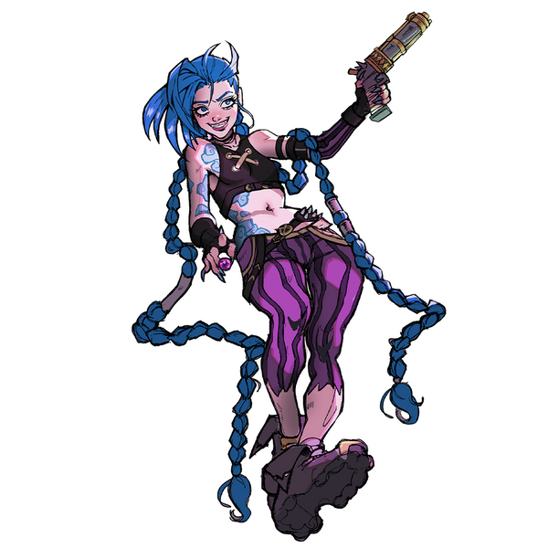 JINX STICKER [B GRADE]