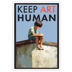 KEEP ART HUMAN STICKER (PREORDER)