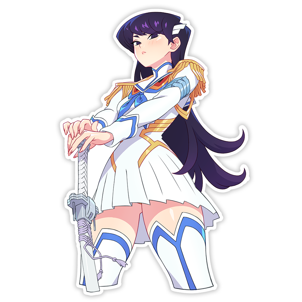 KOMI'S COSPLAY STICKER [LIMITED EDITION]