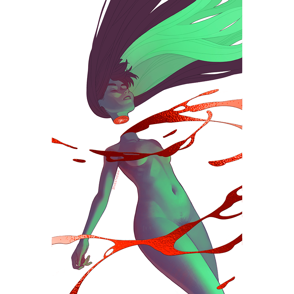 LIGHT HEADED RED FOIL PRINT [LIMITED EDITION]