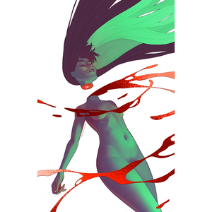 LIGHT HEADED RED FOIL PRINT [LIMITED EDITION]