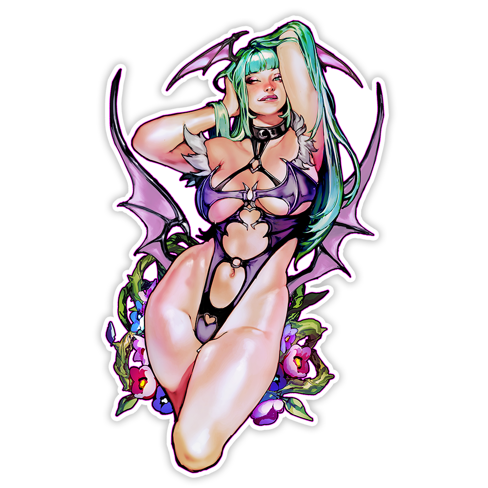 DARK QUEEN MORRIGAN STICKER