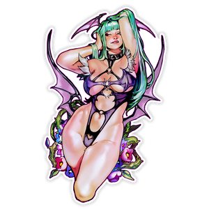DARK QUEEN MORRIGAN STICKER [BACKORDER]