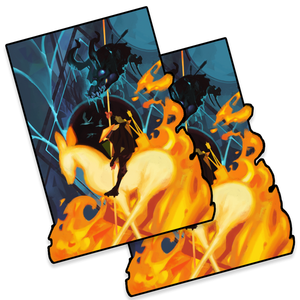 NO JUSTICE, NO PEACE STICKER (SET OF 2)