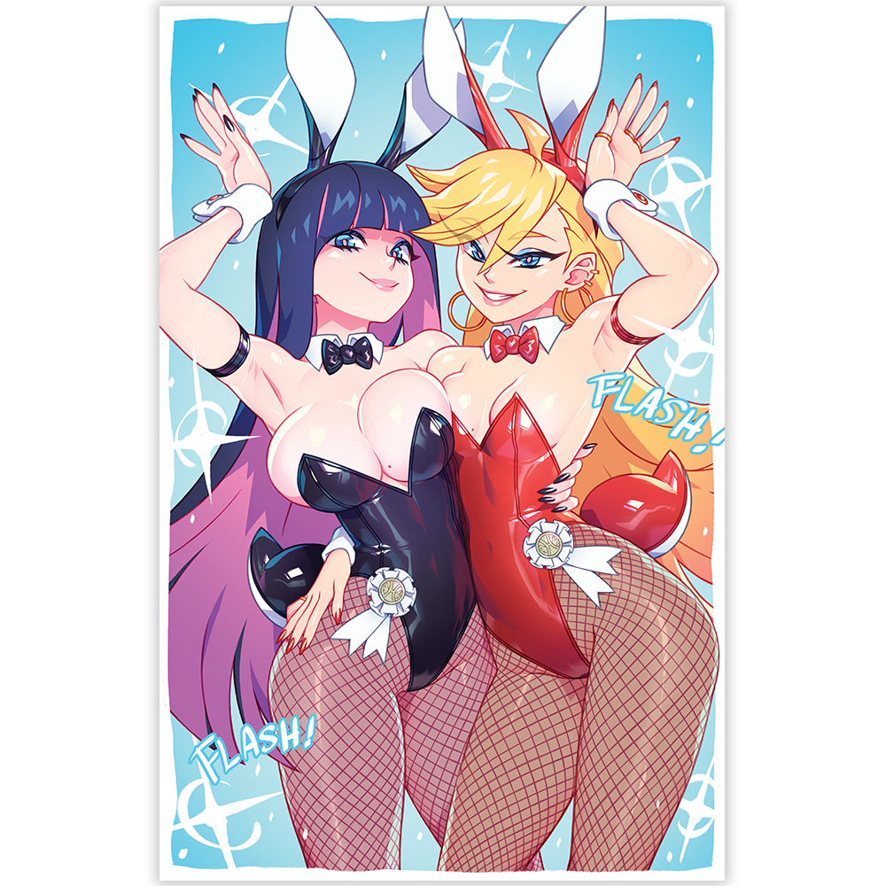 PRIZE BUNNIES PRINT
