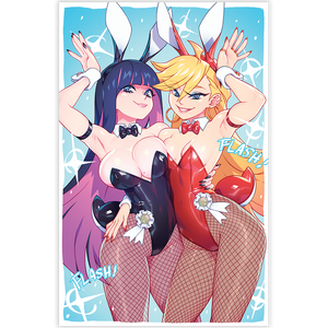 PRIZE BUNNIES PRINT