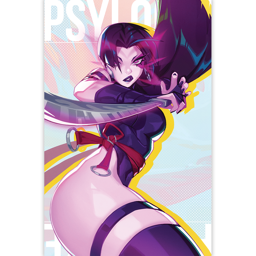 PSYLOCKE'S BLADE PRINT [DAMAGED]