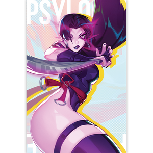PSYLOCKE'S BLADE PRINT [DAMAGED]