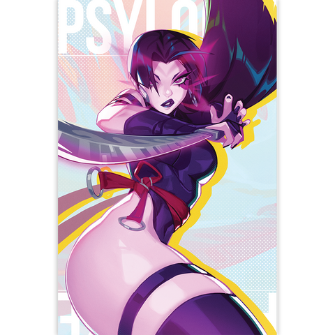 PSYLOCKE'S BLADE PRINT [DAMAGED]