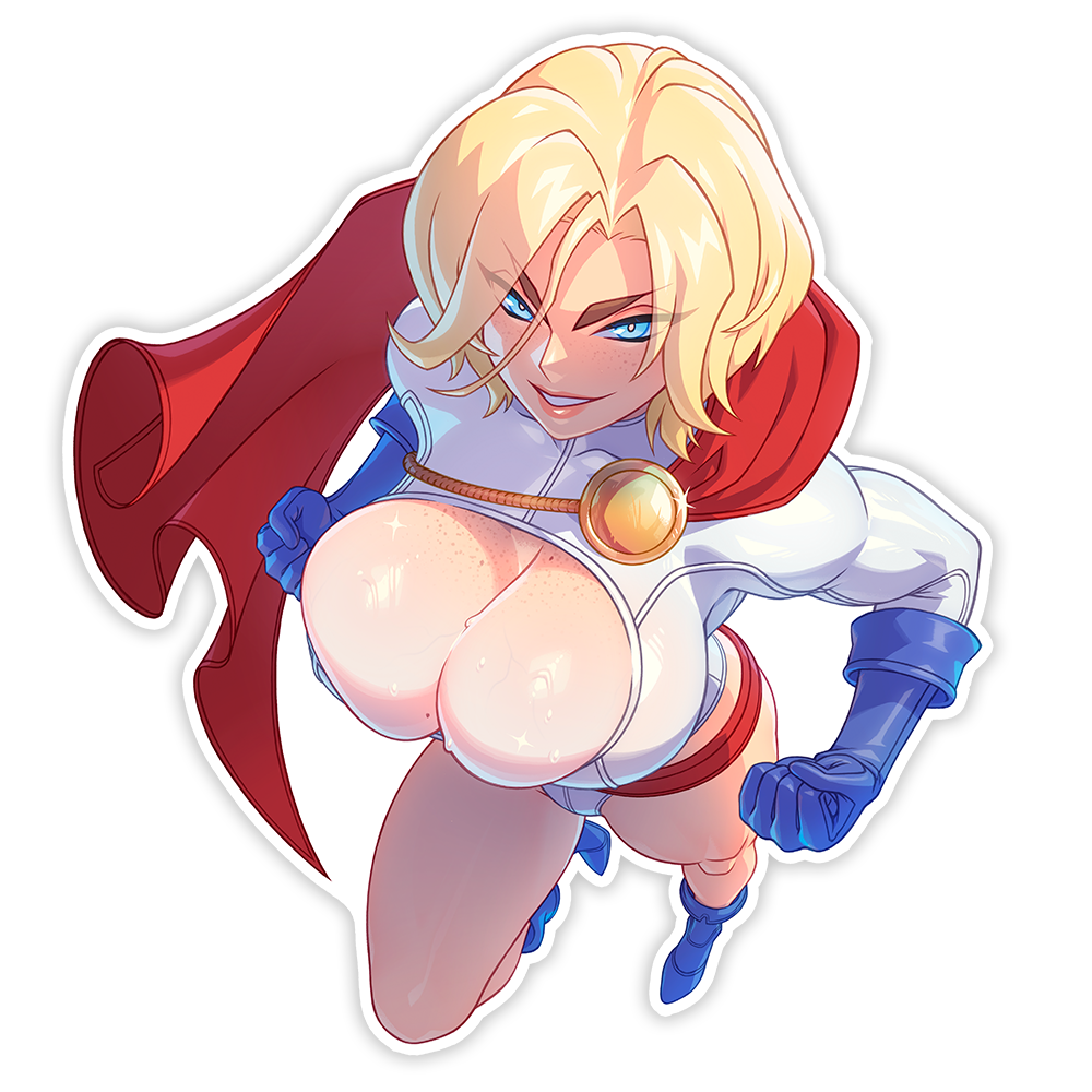 POWERFUL GIRLIE THICC STICKER [LIMITED EDITION]
