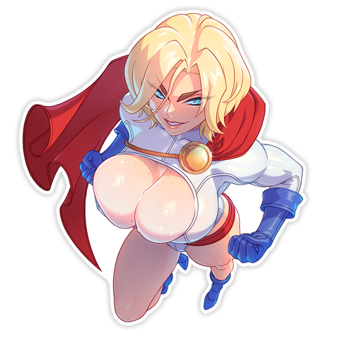 POWERFUL GIRLIE THICC STICKER [LIMITED EDITION]