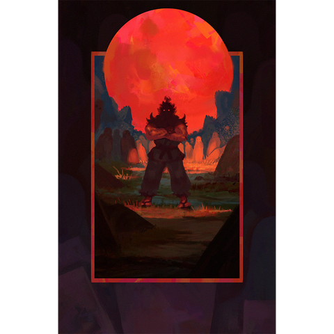 RAGING DEMON PRINT (PREORDER)