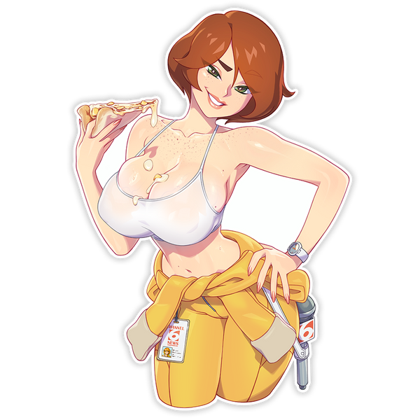 REPORTER O'NEIL STICKER [B GRADE]