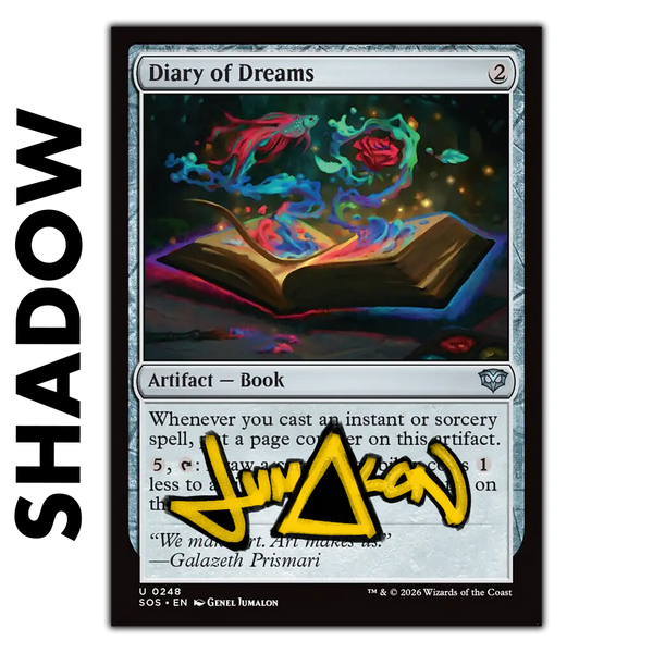 DIARY OF DREAMS MTG SIGNATURES