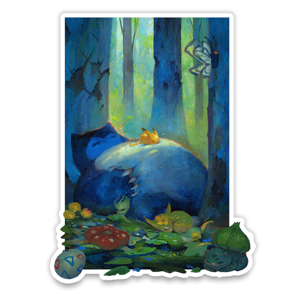 NAP TIME STICKER