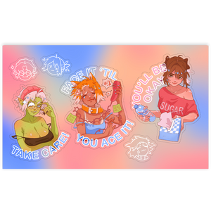 STAY STRONG STICKER SHEET