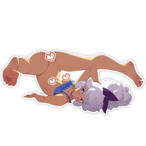 STRETCHED TAFFY STICKER | VARIANT [LIMITED EDITION]