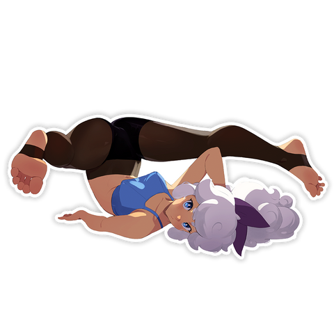 STRETCHED TAFFY STICKER