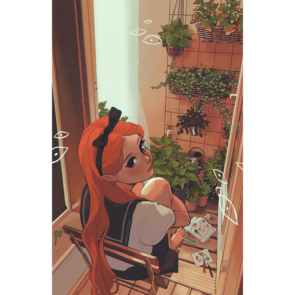 AKEMI'S PLANTS PRINT [B GRADE]